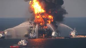 Oil Drill Fire